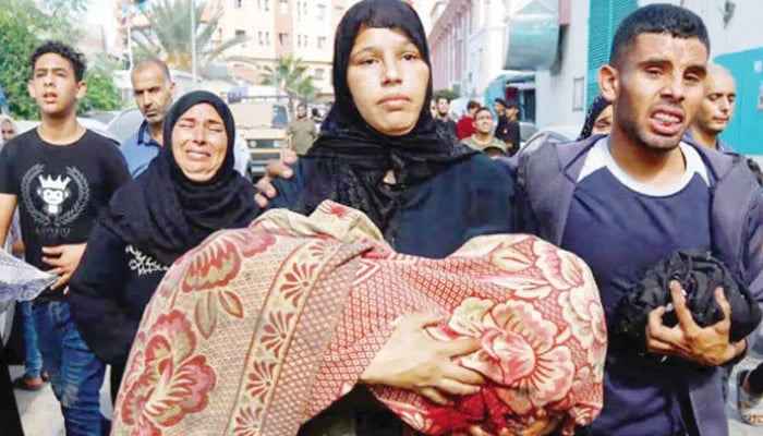 غزہ کی مائیں جرات کا نشاں ہیں